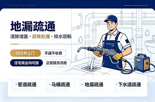 张家口地漏疏通